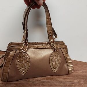 Worthington Small Gold Handbag